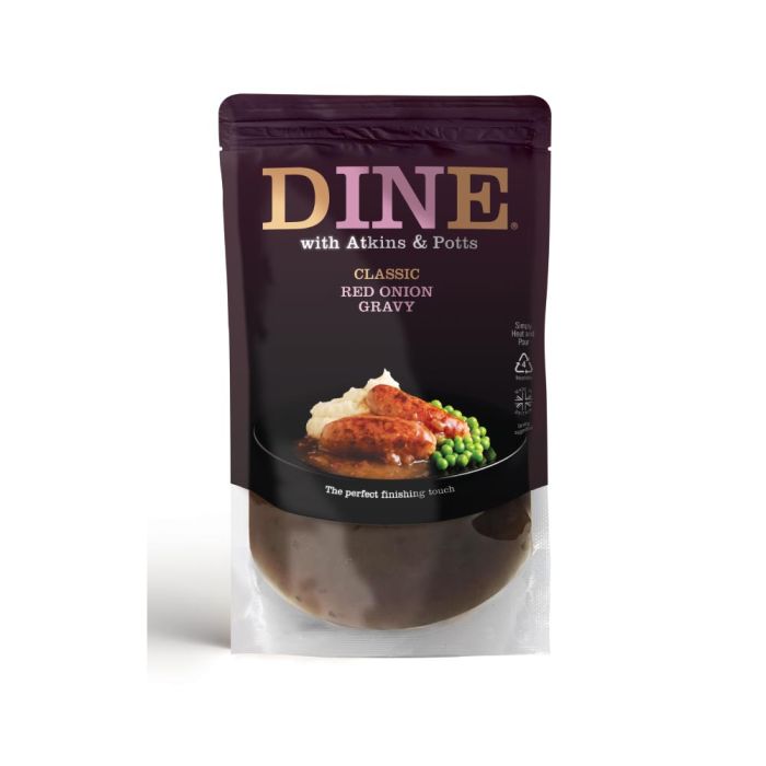 Atkins & Potts Red Onion Gravy 350 g