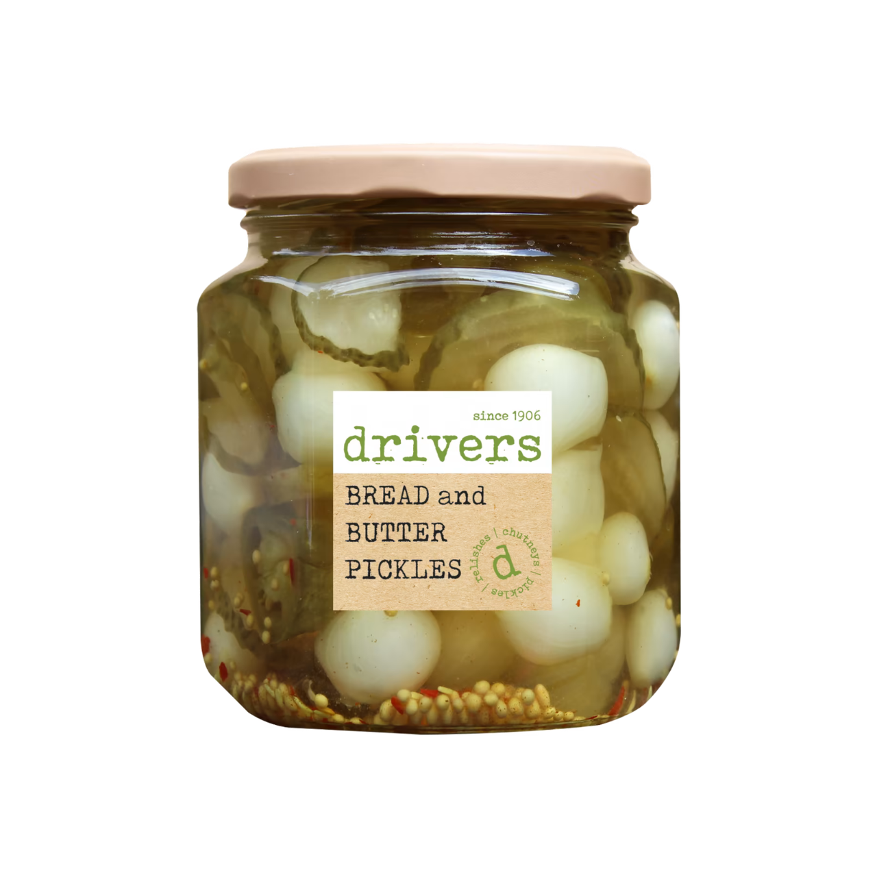 Drivers Bread & Butter Pickles 550g