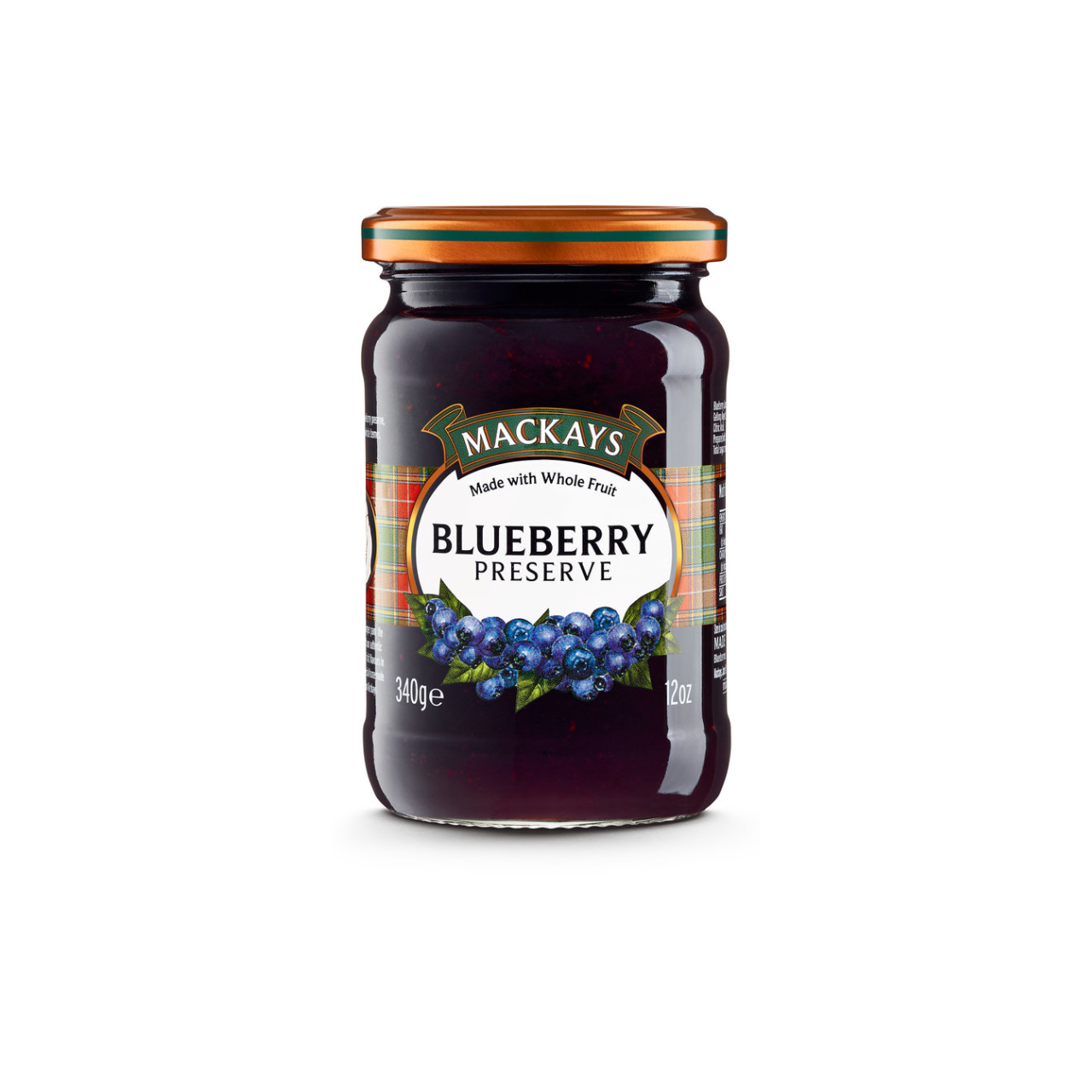 Mackays Blueberry Preserve 340g
