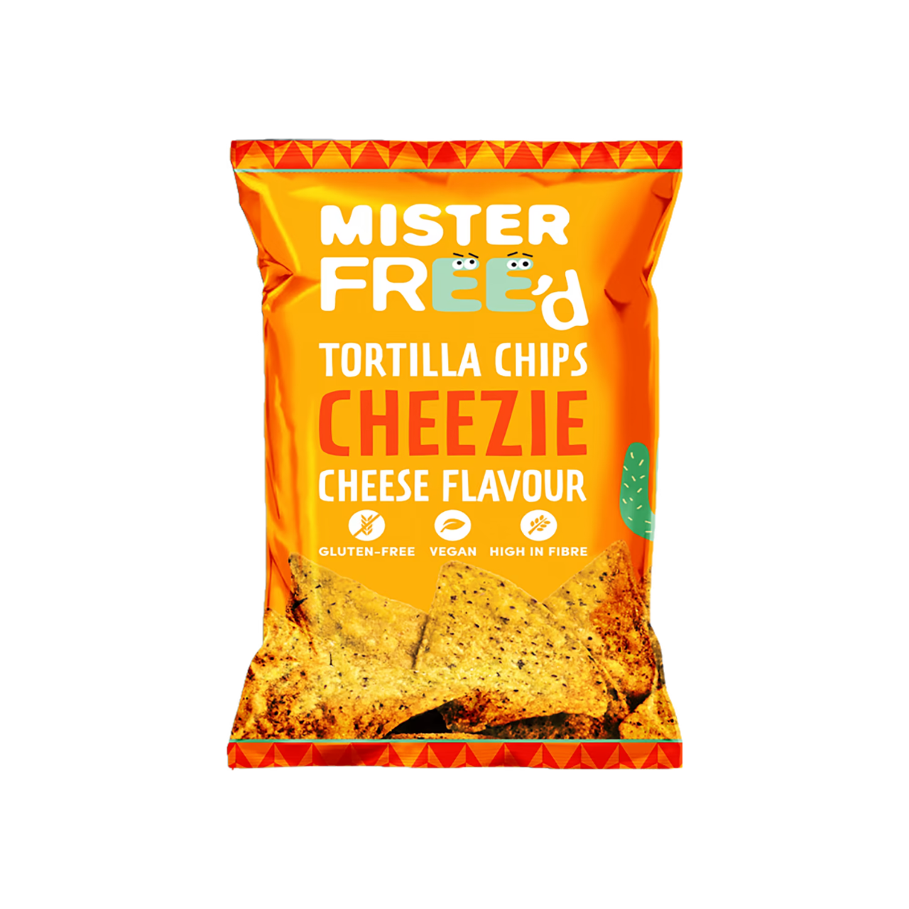Mister Free'D Tortilla Chips - Cheezie Cheese Flavour 135g
