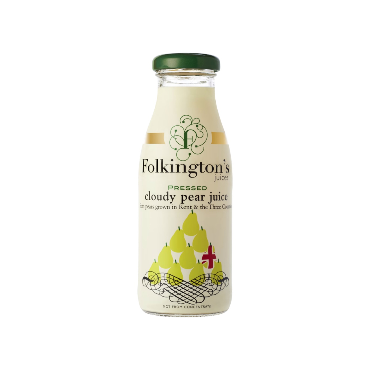 Folkington's Pressed Cloudy Pear Juice 250ml