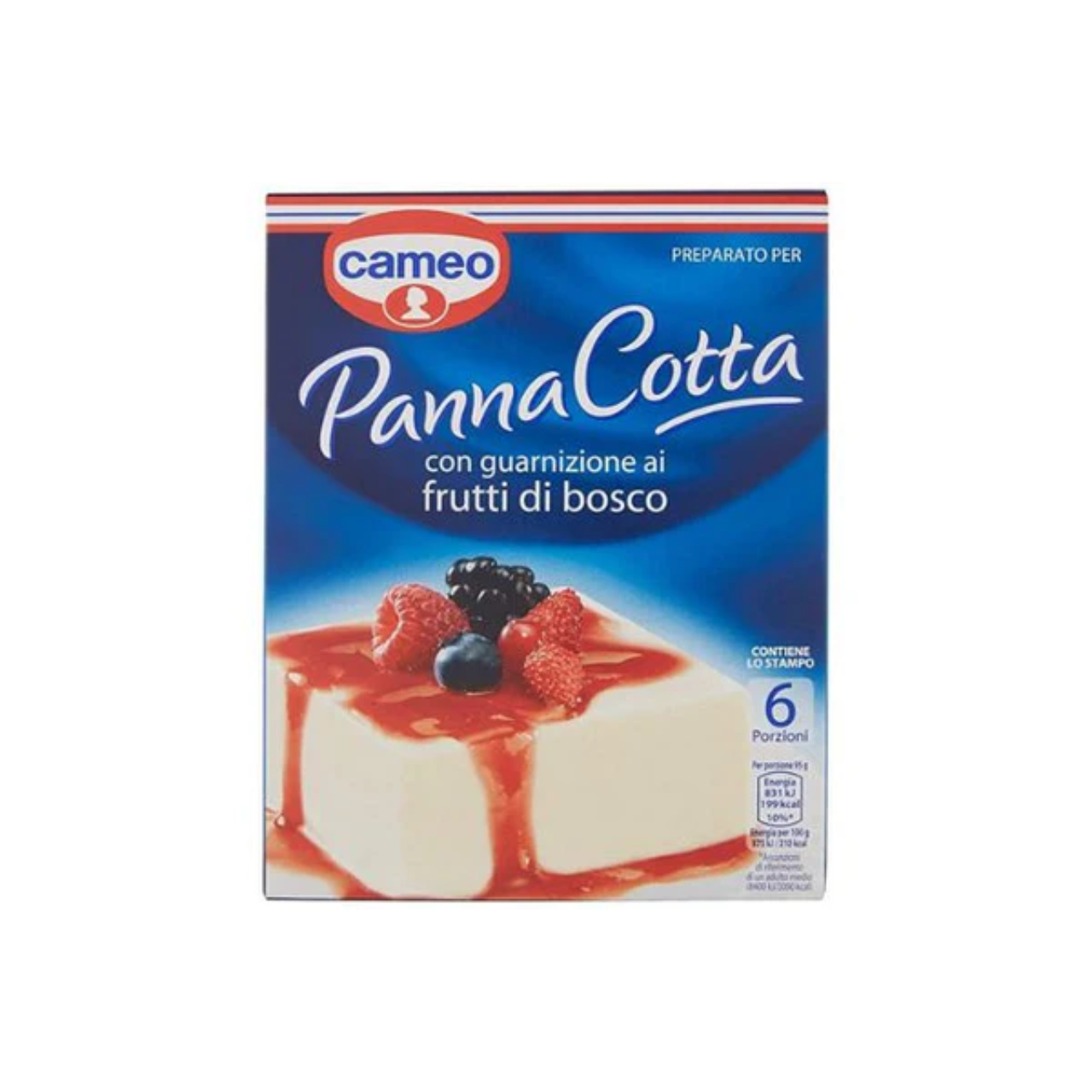 Cameo Panna Cotta with Berries 107g