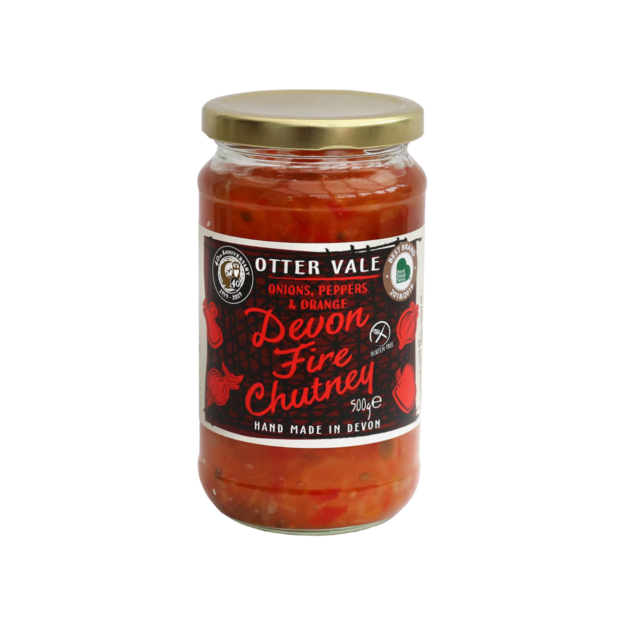 Otter Vale Devon Fire Chutney 500g