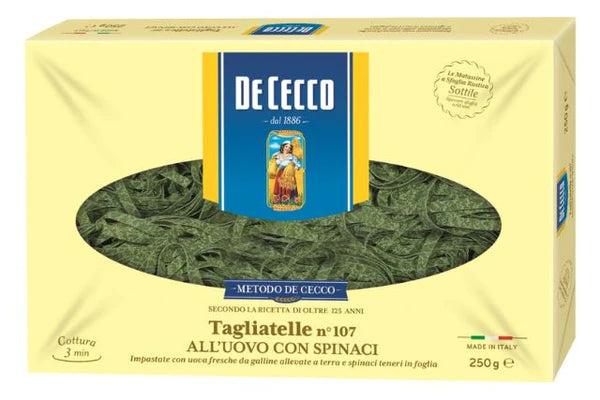 De Cecco Egg Spinach Fettuccine 250g