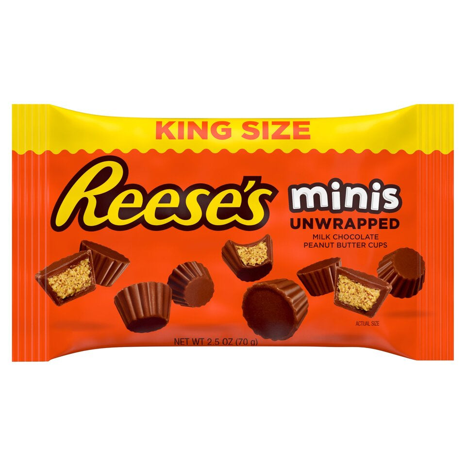 Reeses Milk Chocolate Peanut Butter Cups Minis 70G