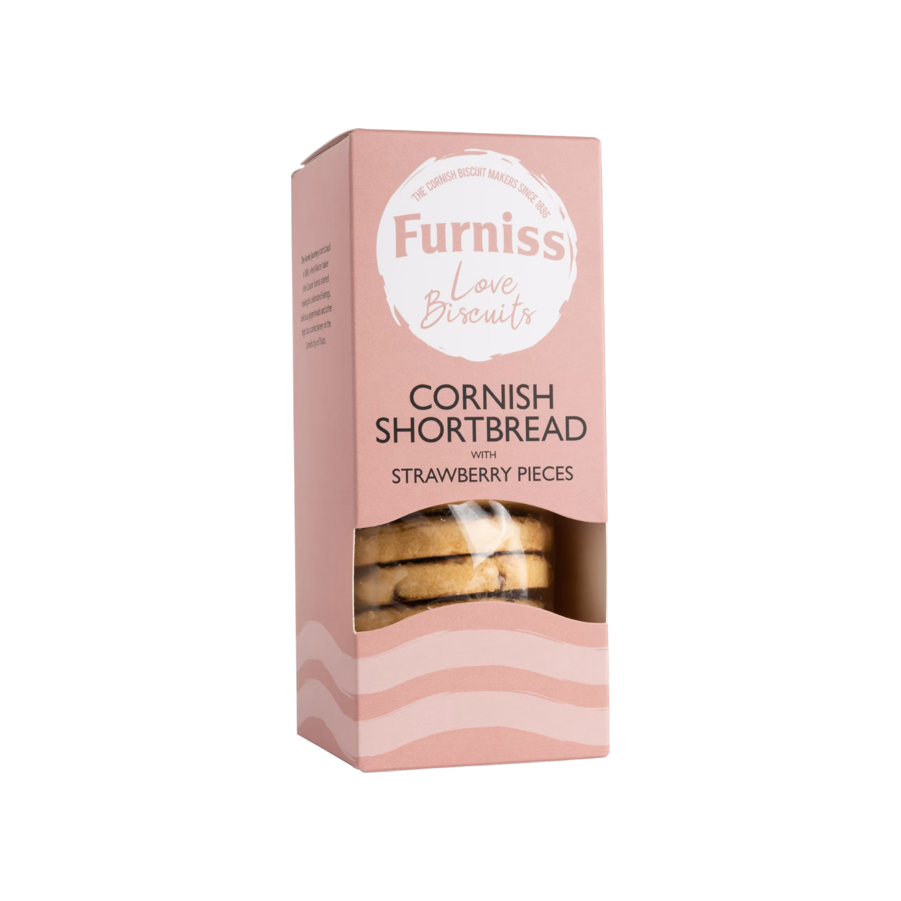 Furniss Cornish Shortbread with Strawberry Pieces 200g