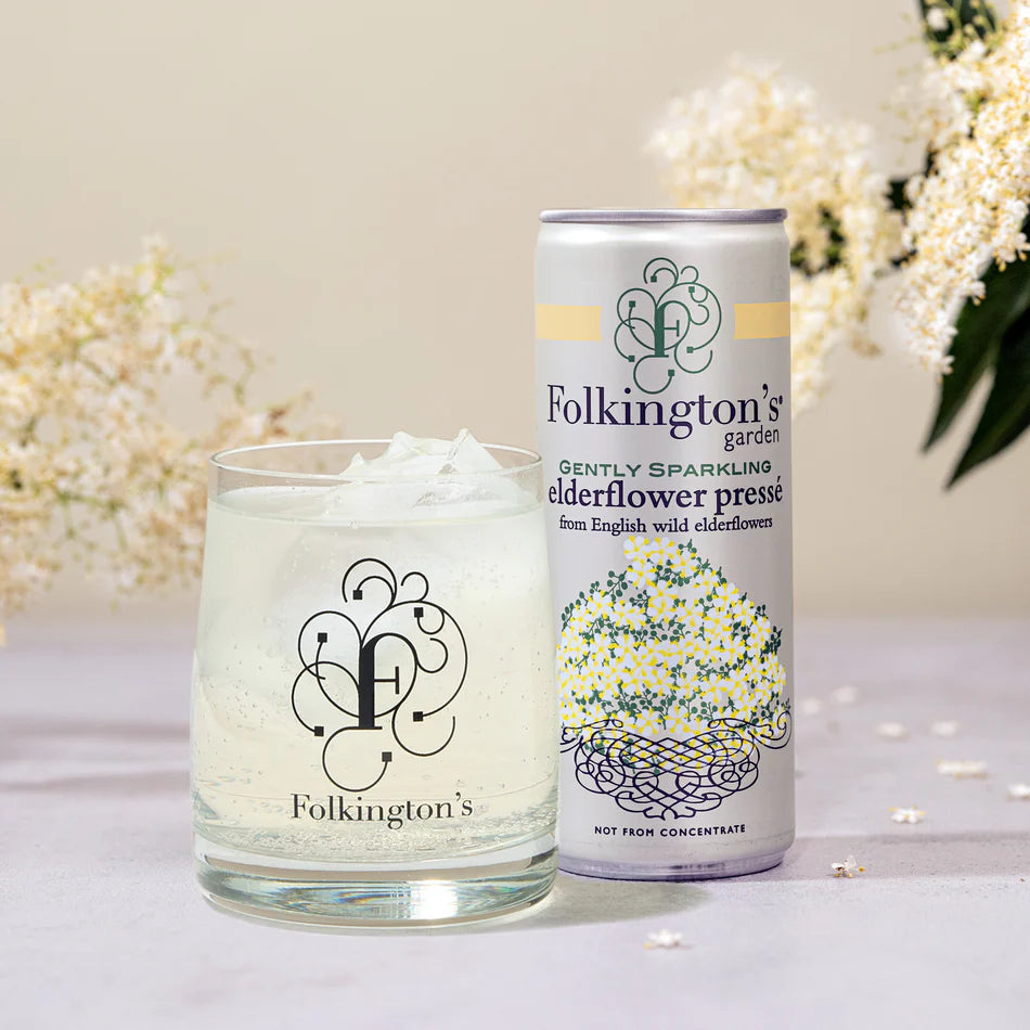 Folkington's Garden - Gently Sparkling Elderflower Pressé 250Ml