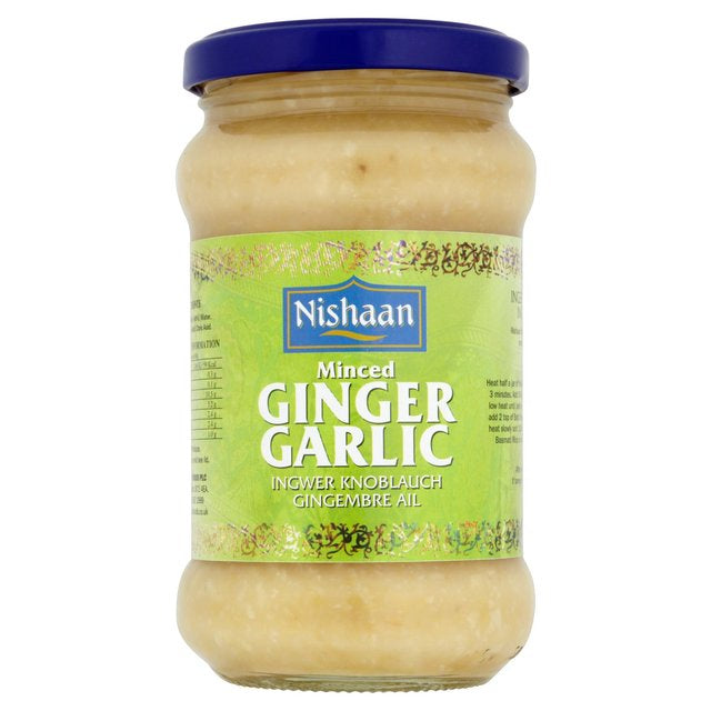 Nishaan Minced GINGER Garlic (283g) GREEN