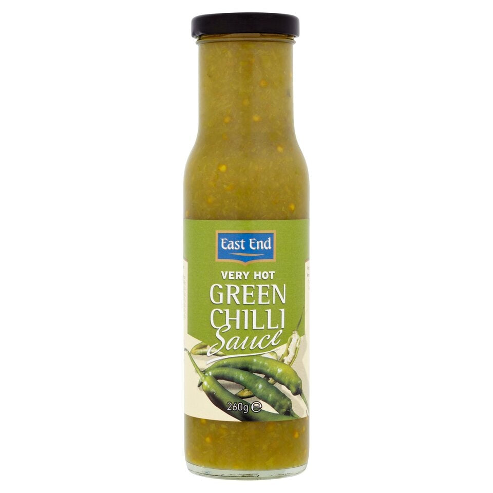 East End Very Hot Green Chilli Sauce (260g)