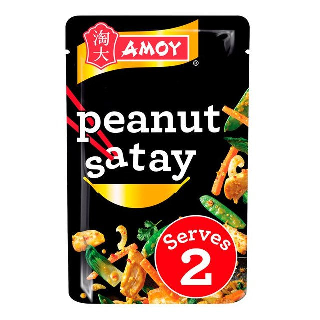 Amoy Straight To Wok Peanut Satay Stir Fry Sauce (120g)