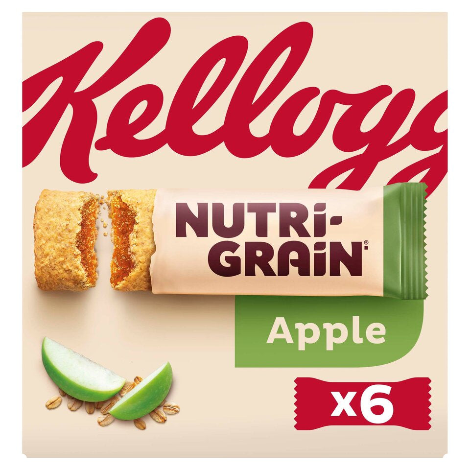 Kellogg's Nutri-Grain Breakfast Bars Apple (6X37g)