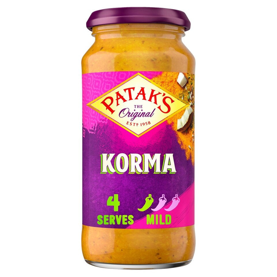 Patak's Mild Korma Sauce (450g)