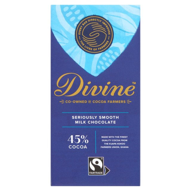 Divine Fairtrade Milk Chocolate 90g