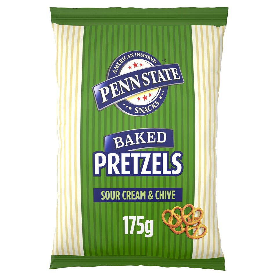 Penn State Pretzels - Sour Cream Chive Pretzels 175g