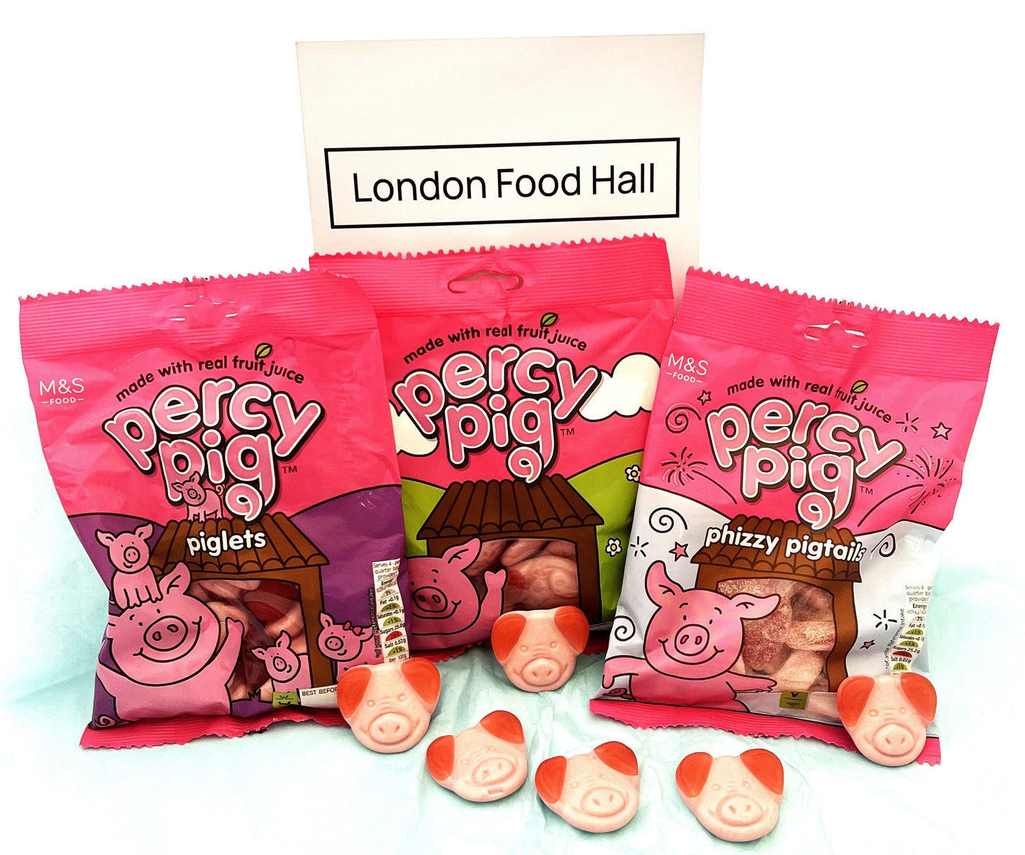 Percy Pig - Variety 3 Pack