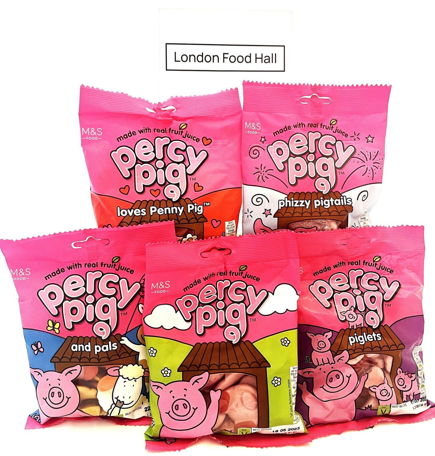 Percy Pig Variety 5 Pack