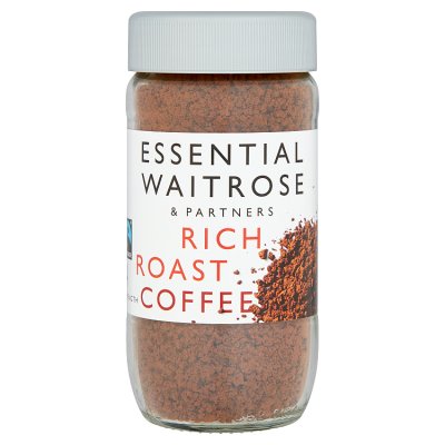 Waitrose Essential Rich Roast Coffee, 100g