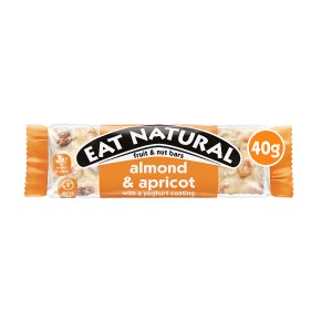 Eat Natural Almond & Apricot Bar With Yoghurt Coating 40G