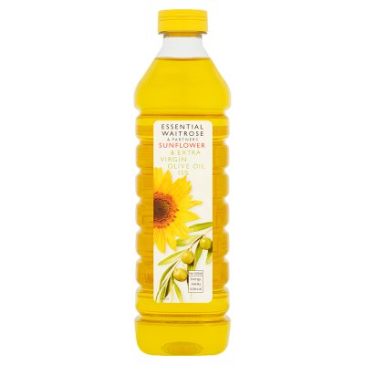 Waitrose Essential Sunflower & Extra Virgin Olive Oil, 500ml