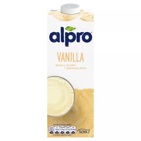 Alpro Soya Long Life Vanilla Dairy Free Drink 1L