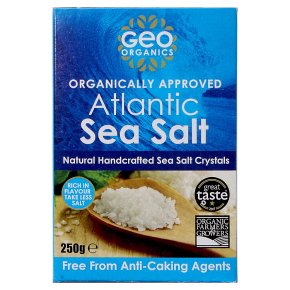 Geo Organics Atlantic Sea Salt 250G