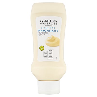 Waitrose Essential Squeezy Half Fat Mayonnaise, 500ml