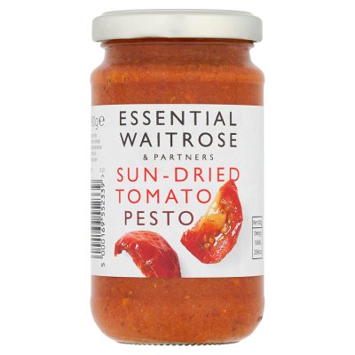 Waitrose Essential Sun Dried Tomato Pesto, 190g
