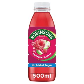 Robinsons Real Fruit Raspberry & Apple 500ml