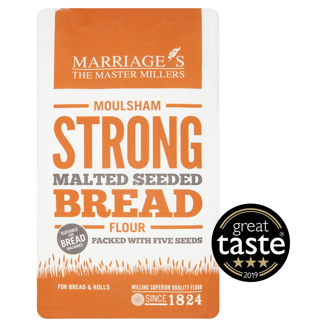 Marriages Moulsham Strong Malted Seeded Bread Four