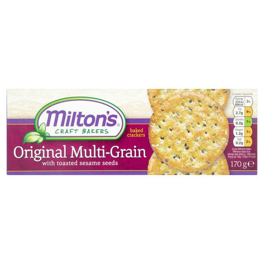 Milton's Craft Bakers Original Multi-Grain Baked Crackers 170g