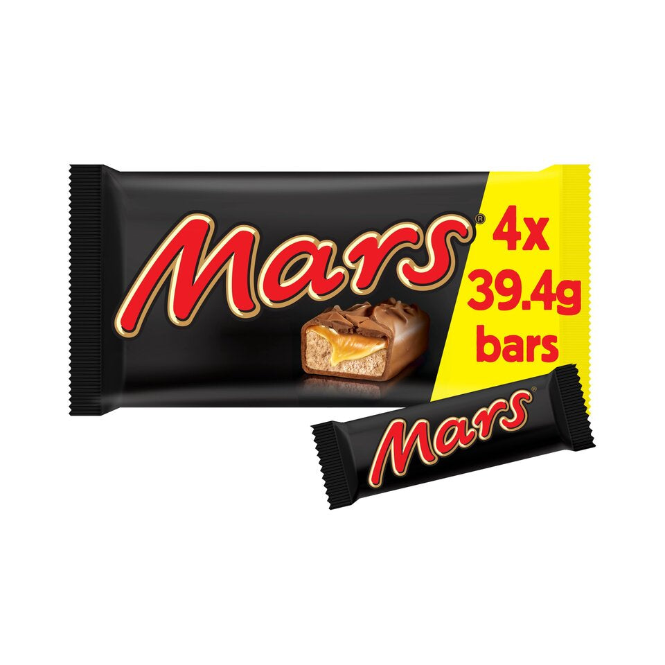 Mars Bars 4 Pack 157.6g