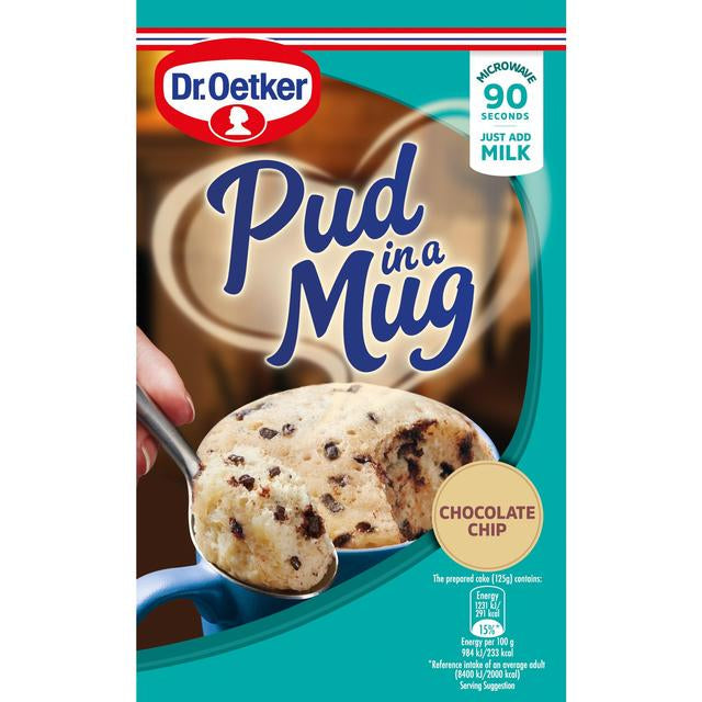 Dr Oetker Pud In A Mug Chocolate Chip 65g