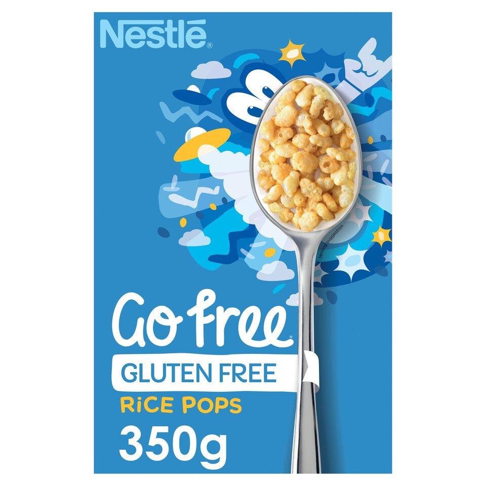 Nestlé GoFree Rice Pops Gluten-Free Cereal 350g