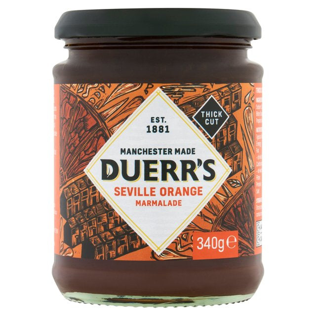 Duerr's Thick Cut Seville Orange Marmalade, 340g