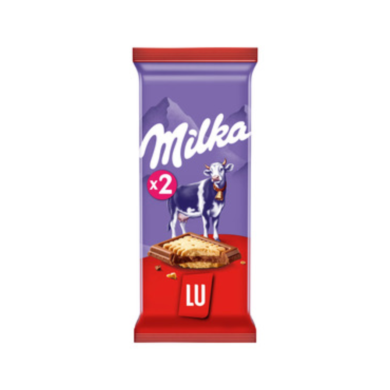 Milka Tablette Petit Lu (x2) 174g