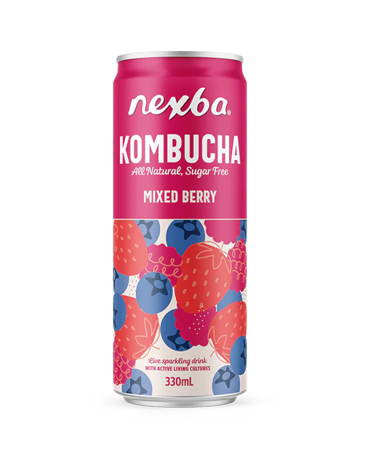 Nexba Kombucha - Mixed Berry 330Ml