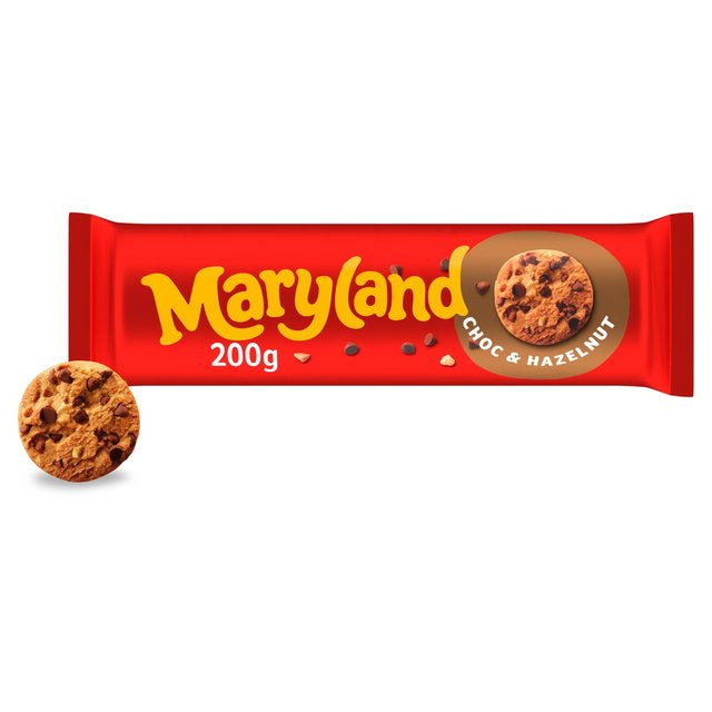 Maryland Choc Chip & Hazelnuts Cookies 200g