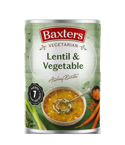 Baxters Vegetarian Lentil & Vegetable Soup 400g
