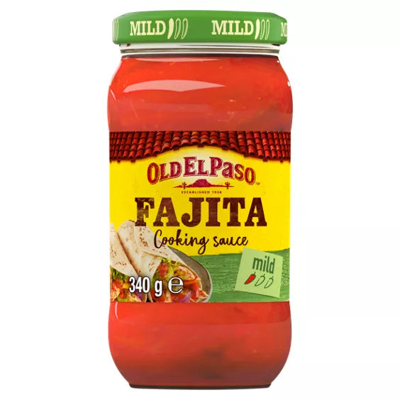 Old El Paso Smoky Bbq Fajita Sauce 340g