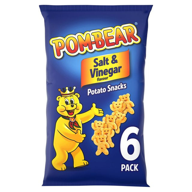 Pom Bear Salt & Vinegar 6 per pack