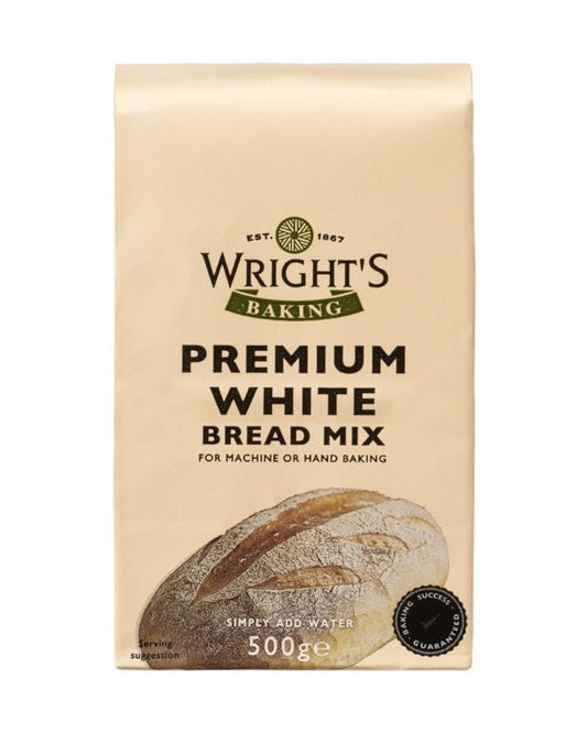 Wright's Bread Mix Premium White 500g