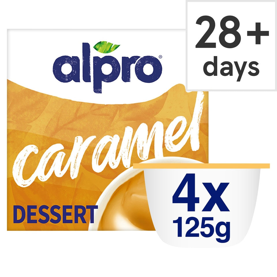 Alpro Caramel Soya Dessert 4 x 125g