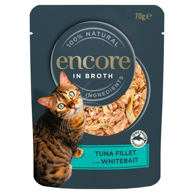 Encore Cat Pouch Tuna & Whitebait 70g