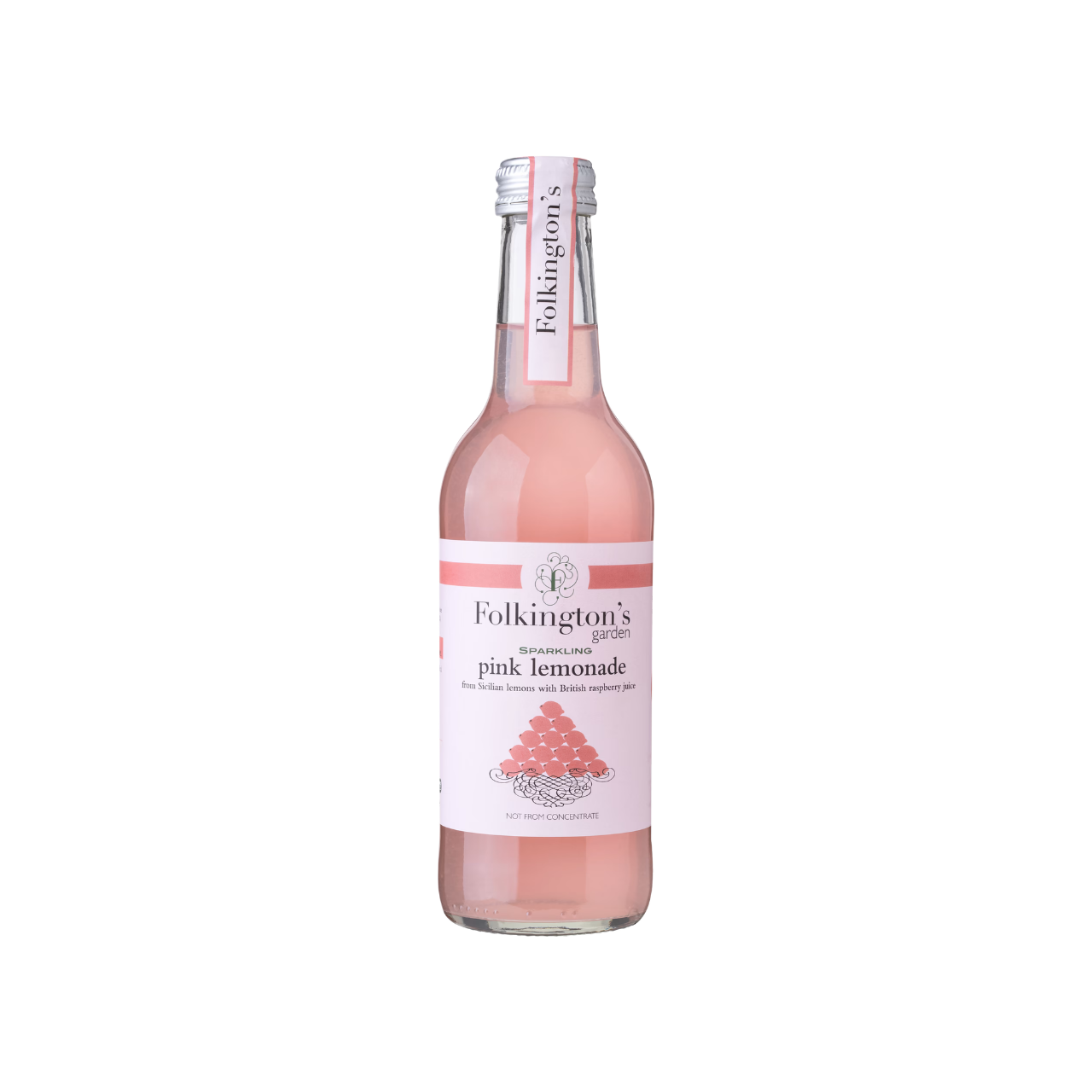 Folkington's Sparkling Pink Lemonade 330ml