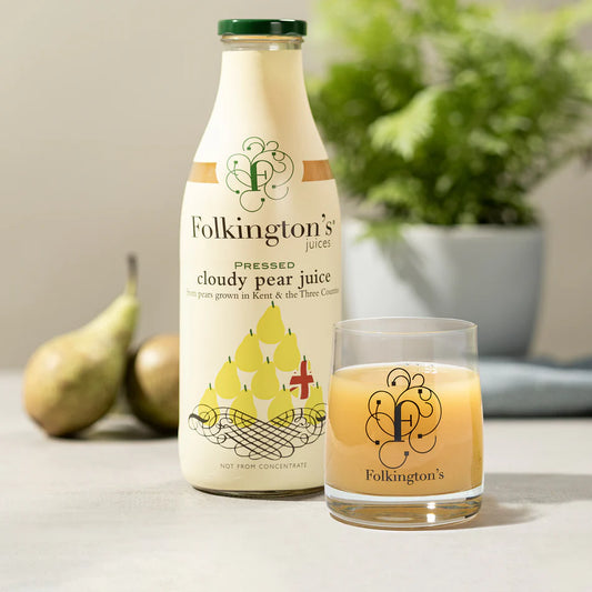 Folkington's Pressed Cloudy Pear Juice 250Ml