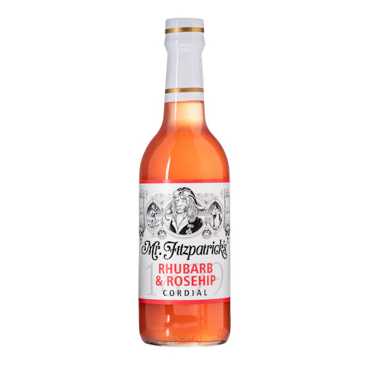 Mr Fitzpatrick's Rhubarb & Rosehip Cordial 500Ml