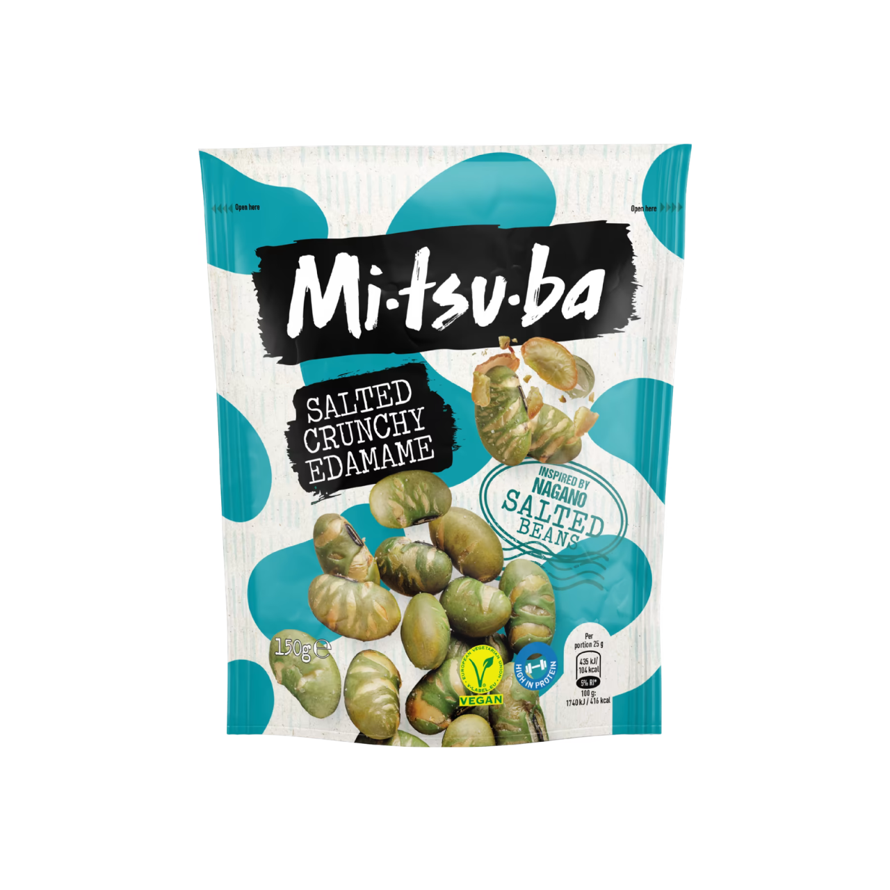 Mitsuba Salted Crunchy Edamame 150g