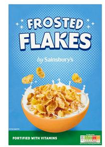 Sainsbury's Frosted Flakes Cereal 500g