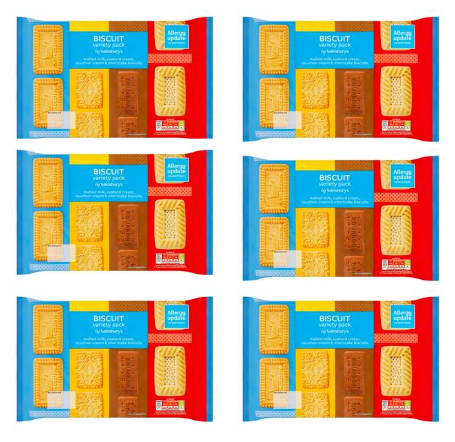 Sainsbury's Biscuit Variety Pack 700g - pack of 6