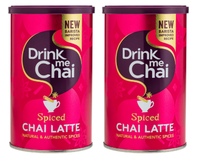 DRINK ME CHAI Spiced Chai Latte 250g - pack of 2